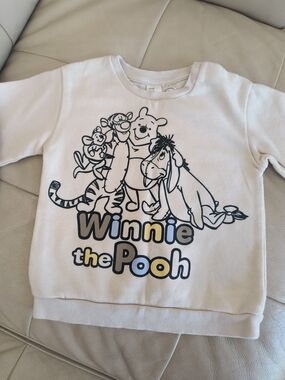 H&M White Kids Winnie the Pooh Graphic Sweatshirt